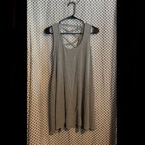 Grey Swing Dress